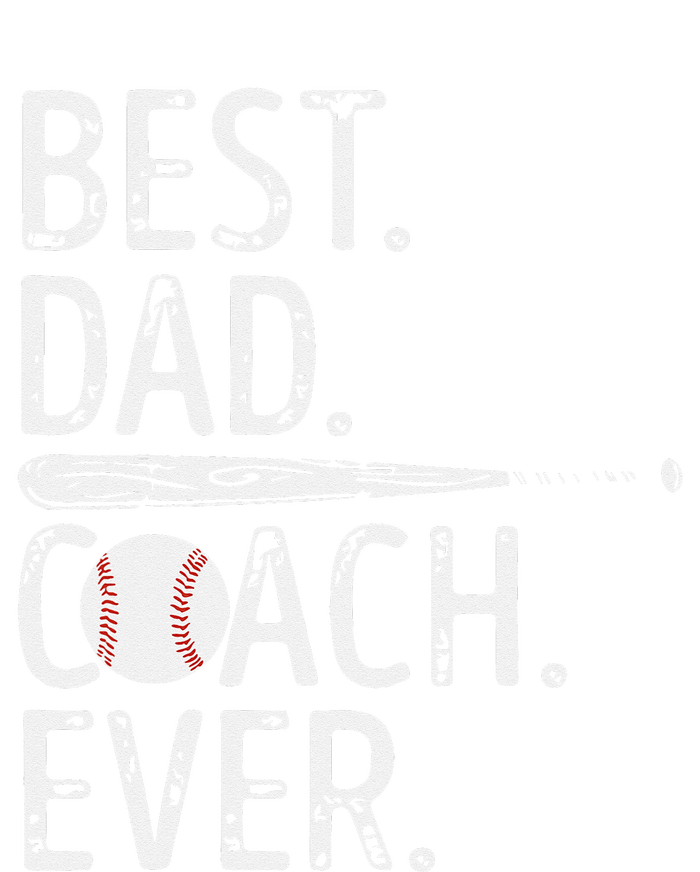 Best Dad Coach Ever Baseball Patriotic For Father's Day T-Shirt