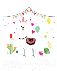 Cute Alpaca Llama Cactus Girl Birthday Party Animal Gift Performance Sprint T-Shirt