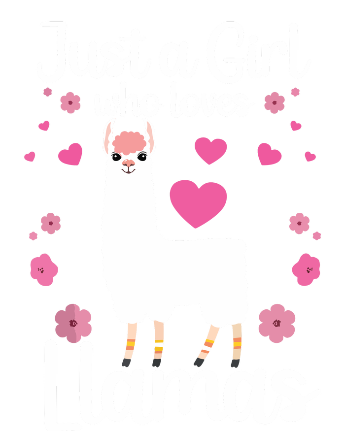 Cute Llama For Girl Farming Llama Lovers Alpaca Farm Cooling Performance Crew T-Shirt