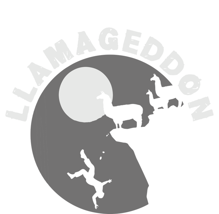 Funny Llamageddon For Llama Barnyard Lovers T-Shirt