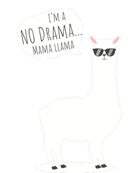 Funny Mama Llama No Drama Alpaca T-Shirt