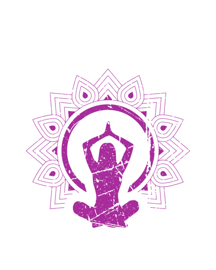 Heavily Meditation Funny Yoga Funny Gift Spiritual Meditated Gift Tie-Dye T-Shirt