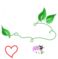 Eat Plants Love Animals For Vegans And Vegetarians Gift Kids Hoodie