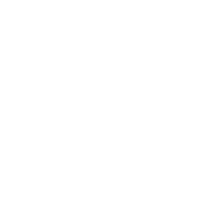 Eat Sleep Yoga Repeat Funny Love Yoga Cute Workout Gift T-Shirt