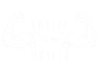 Hustle For That Muscle Funny Workout Gym Work Hard Fitness Cool Gift Sustainable Beanie