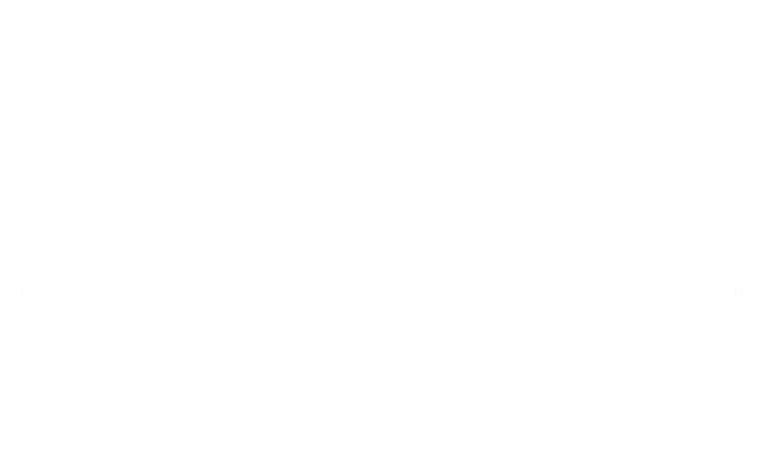 Hustle For That Muscle Funny Workout Gym Work Hard Fitness Cool Gift Sustainable Beanie