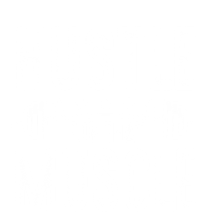 Hustle For That Muscle Workout Enthusiast Christmas Gift Women's Tri-Blend 3/4-Sleeve Raglan Shirt