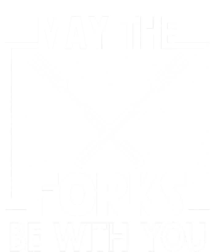 May The Fork Be With You Vintage Bbq Chef, Funny Christmas Gift T-Shirt