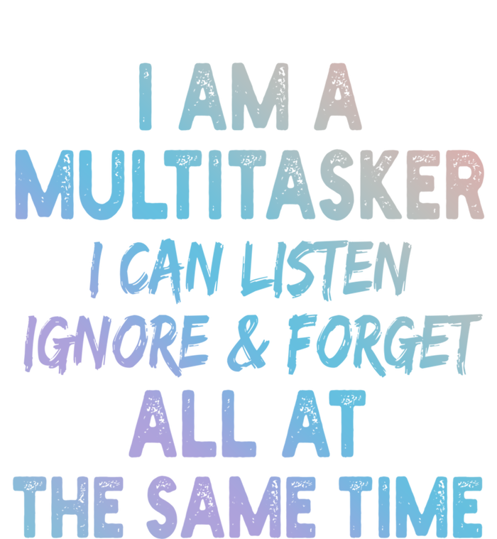 I Am A Multitasker I Can Listen Ignore Funny Sarcastic Quote Cute Gift Sustainable Knit Beanie