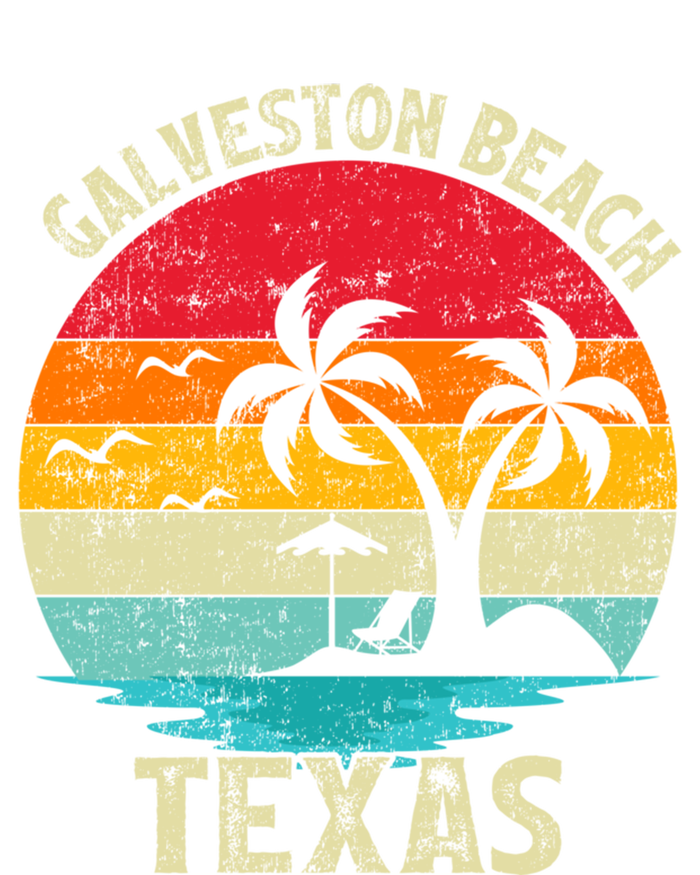 Family Vacation Vintage Retro Texas Galveston Beach Cute Gift T-Shirt