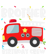 Brother Birthday Crew Fire Truck Party Firefighter Women's Fleece Hoodie