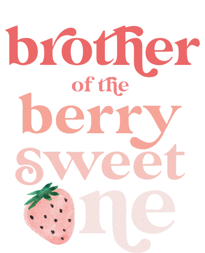 Brother of the Berry Sweet One Strawberry First Birthday 1st Kids Tie-Dye T-Shirt