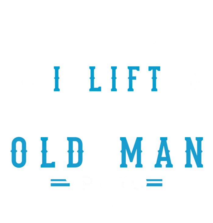 I Know I Lift Like An Old Funny Design Meaningful Gift Ladies Essential Flowy Tank