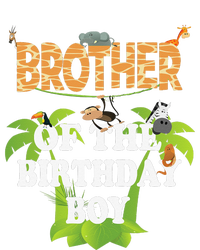 Brother Of The Birthday Zoo Theme Animal Party Cooling Performance Long Sleeve Crew