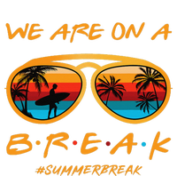 Rainbow We Are On A Break Teacher Summer Break Hello Summer Women’s Perfect Tri Rocker Tank