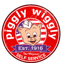 Piggly Wiggly Est 1916 Self Service Retro Ladies Essential Flowy Tank