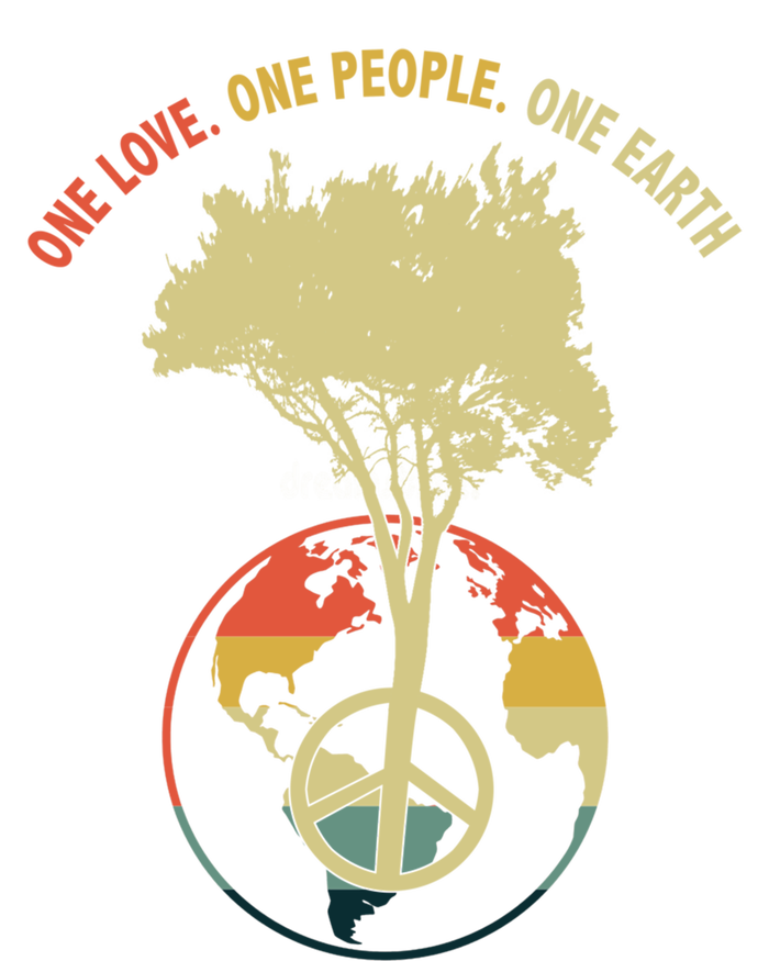 One Love One People One Earth Save Earth Happy Earth Day Gift T-Shirt