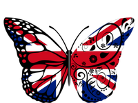 Union Jack Butterfly Butterflies Flag Wings British UK Flag T-Shirt