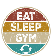 Funny Bodybuilder Workout Vintage Cute Gift Eat Sleep Gym Repeat Gift T-Shirt