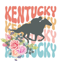 Kentucky Horse Floral Colorful Retro Doggie Tank