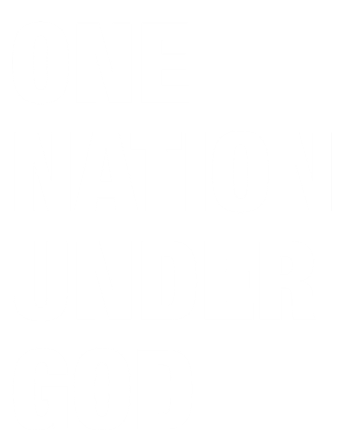 One Nation Under God Bold Design Gift Sustainable Beanie