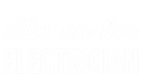 Funny Electrician Wife Dibs On The Electrician Gift T-Shirt