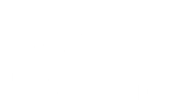 Just Breathe Cute Graphic Mindfulness Meditation Yoga Funny Gift Long Sleeve Shirt