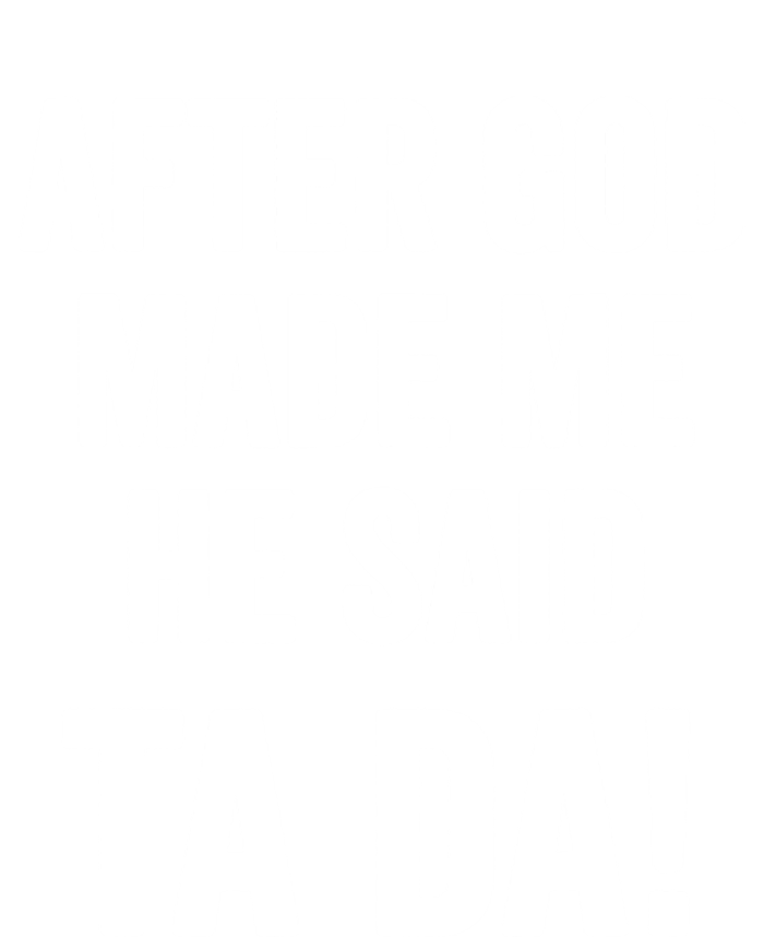 After God Made Me He Said Ta Da Funny Christian Humor Hooded Wearable Blanket