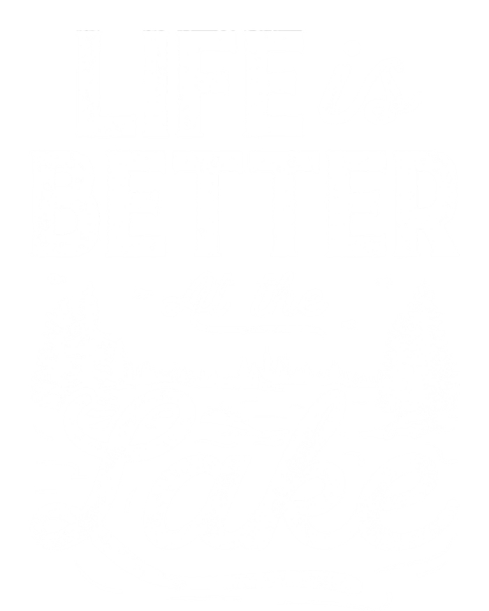 Life Is Better At Lake Gift Fishing Boating Sailing Funny Gift T-Shirt