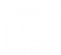 One Loved Counselor Funny School Counselor Heart Valentines Great Gift T-Shirt