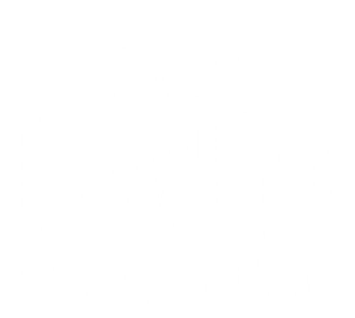 One Loved Counselor Funny School Counselor Heart Valentines Great Gift T-Shirt