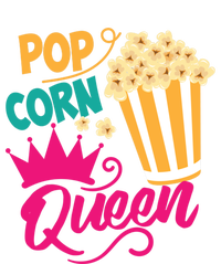 Popcorn Queen Cool Tasty Movie Snack Food Funny Gift Funny Gift T-Shirt