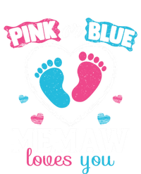 Pink Or Blue Memaw Loves You Gender Reveal Memaw Gift Magnet