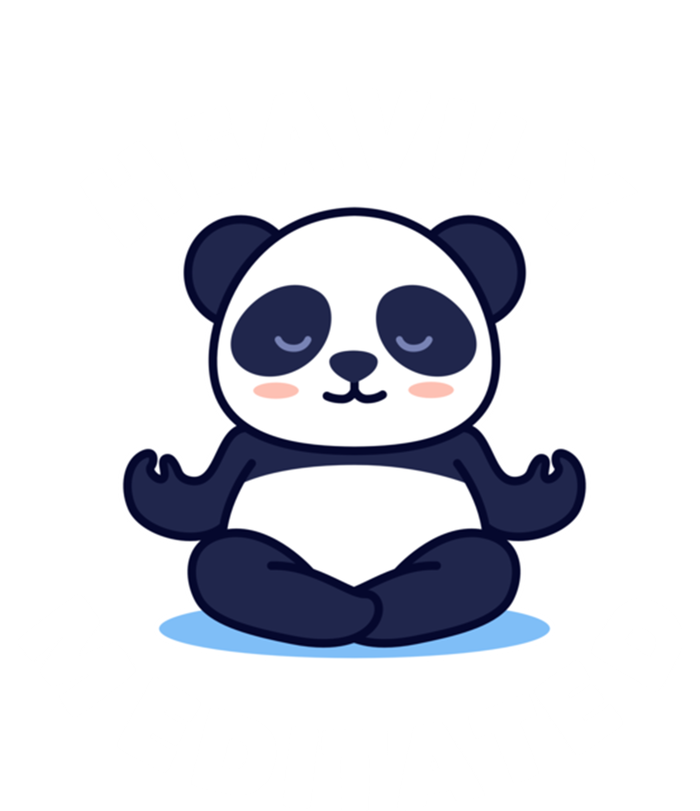 Funny Yoga Heavily Meditated Panda Namaste Meditate Relax Cool Gift Toddler Sweatshirt