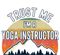 Funny Yoga Instructor Gift Trust Me Im A Yoga Instructor Gift Kids Long Sleeve Shirt