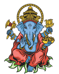 Ganesha God Elephant Gift Spiritual Hindu Yoga Meditation Great Gift Magnet