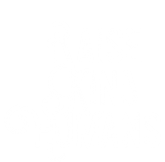 Raise Kind Hu Kindness Love Gratitude Parents Gift Cute Gift Women's Tri-Blend 3/4-Sleeve Raglan Shirt