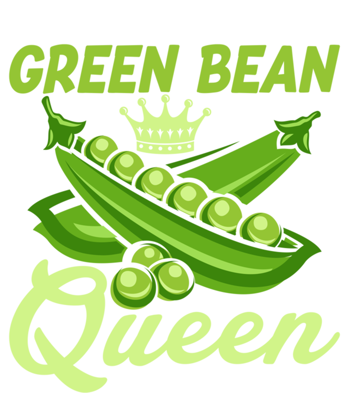 Green Bean Queen Funny Veganism Veggie Gift T-Shirt