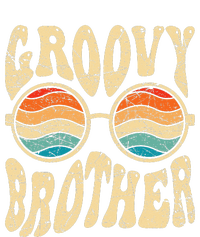 Groovy Brother 70s Aesthetic 1970's Retro Brother Hippie T-Shirt