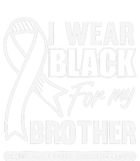 I Wear Black For My Brother Melanoma Skin Cancer Awareness Premium T-Shirt