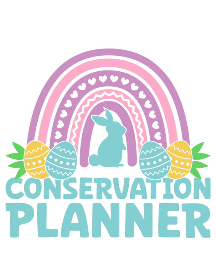 Happy Easter Day Im The Conservation Planner Bunny Gift Tote Bag