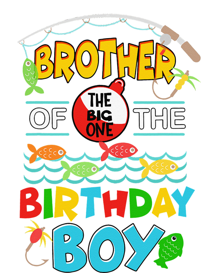 O Fish Ally One Birthday Outfit Brother Of The Birthday Kids Long Sleeve Shirt