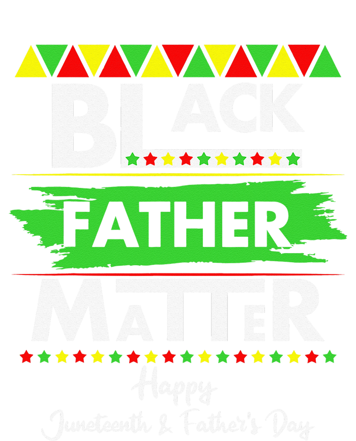 Black Father Matter Father's Day Juneteenth Africa Black Dad Women's Knotted Racerback Tank