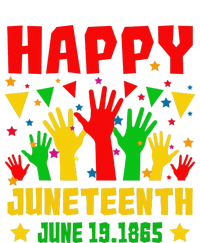 Happy Juneteenth Day Freedom Gift Valucap Bio-Washed Visor