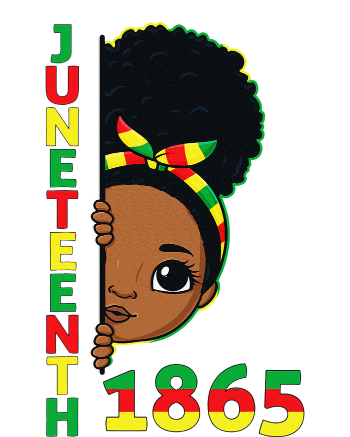 Juneteenth Celebrating 1865 Brown Skin Princess T-Shirt