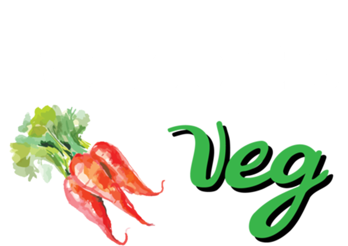 Funny Vegetarian Gift Live Life On The Veg Cute Gift T-Shirt