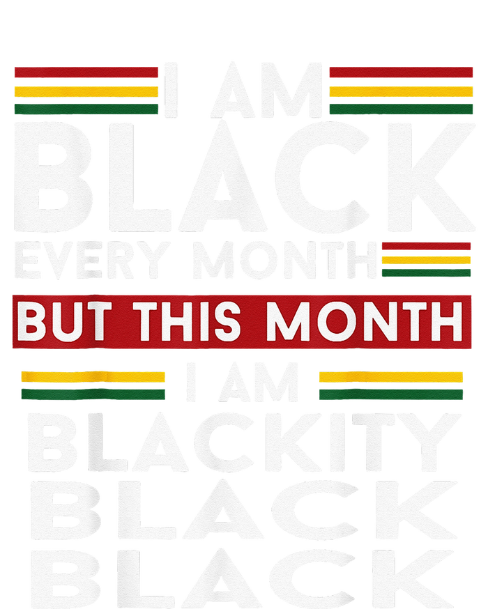 I Am Black Every Month Juneteenth Blackity Cooling Performance Crew T-Shirt