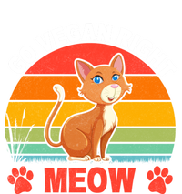 Go Vegan Right Meow Cute Gift Tall Hoodie