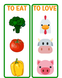 To Eat Veggies To Love Animals Vegan Veg Plantgiftbased Diet Gift Mousepad