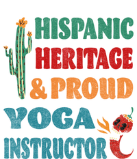 Hispanic Heritage And Proud Yoga Instructor Gift T-Shirt